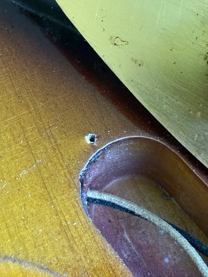 1959 Fender Precision Bass Anodized Gold Guard Sunburst 100% Original Vintage Maple Neck