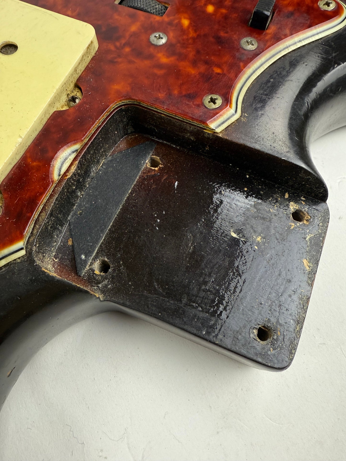 1961 Fender Jazzmaster Sunburst Vintage | 100% Original & Hard Case, Slab Board Neck, Offset Guitar