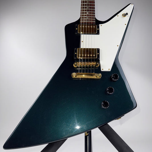 1994 Gibson Custom Shop Edition Explorer DARK METALLIC GREEN | Gold Hardware 57 Classics!