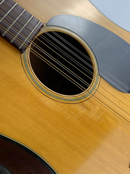 1968 Martin D-12-20 Vintage 12-String Acoustic Guitar  Brazilian Rosewood board/head/bridge