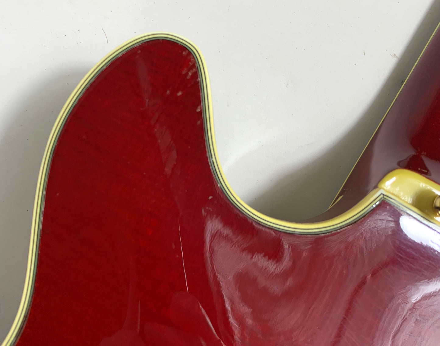 1967 Guild Starfire VI Cherry Red w Original Hard Case and Tags | Vintage 1960s Electric Guitar