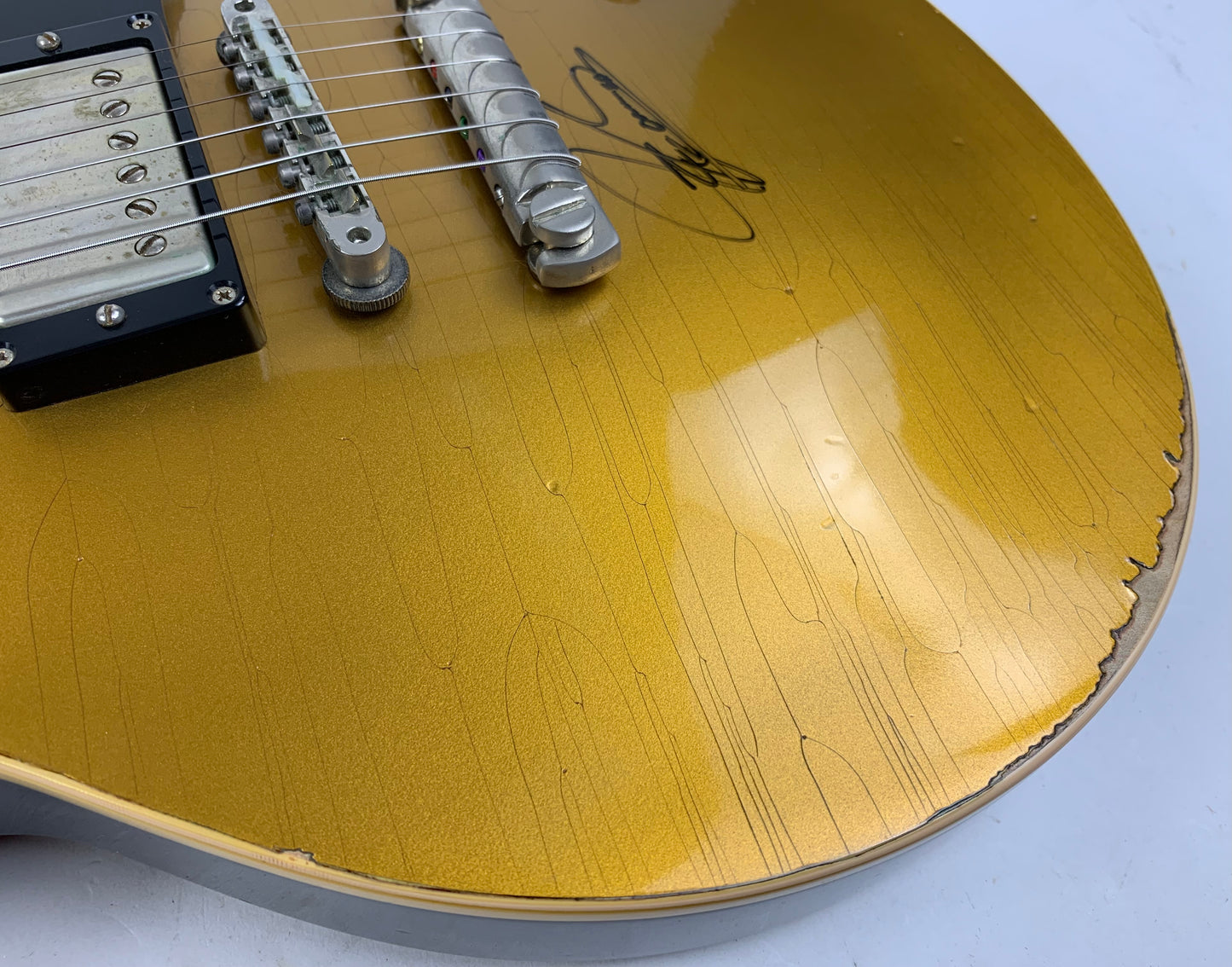 2008 Gibson Custom Shop Joe Bonamassa Les Paul Goldtop AGED & SIGNED Inspired By Series 1950s Reissue 57 1957