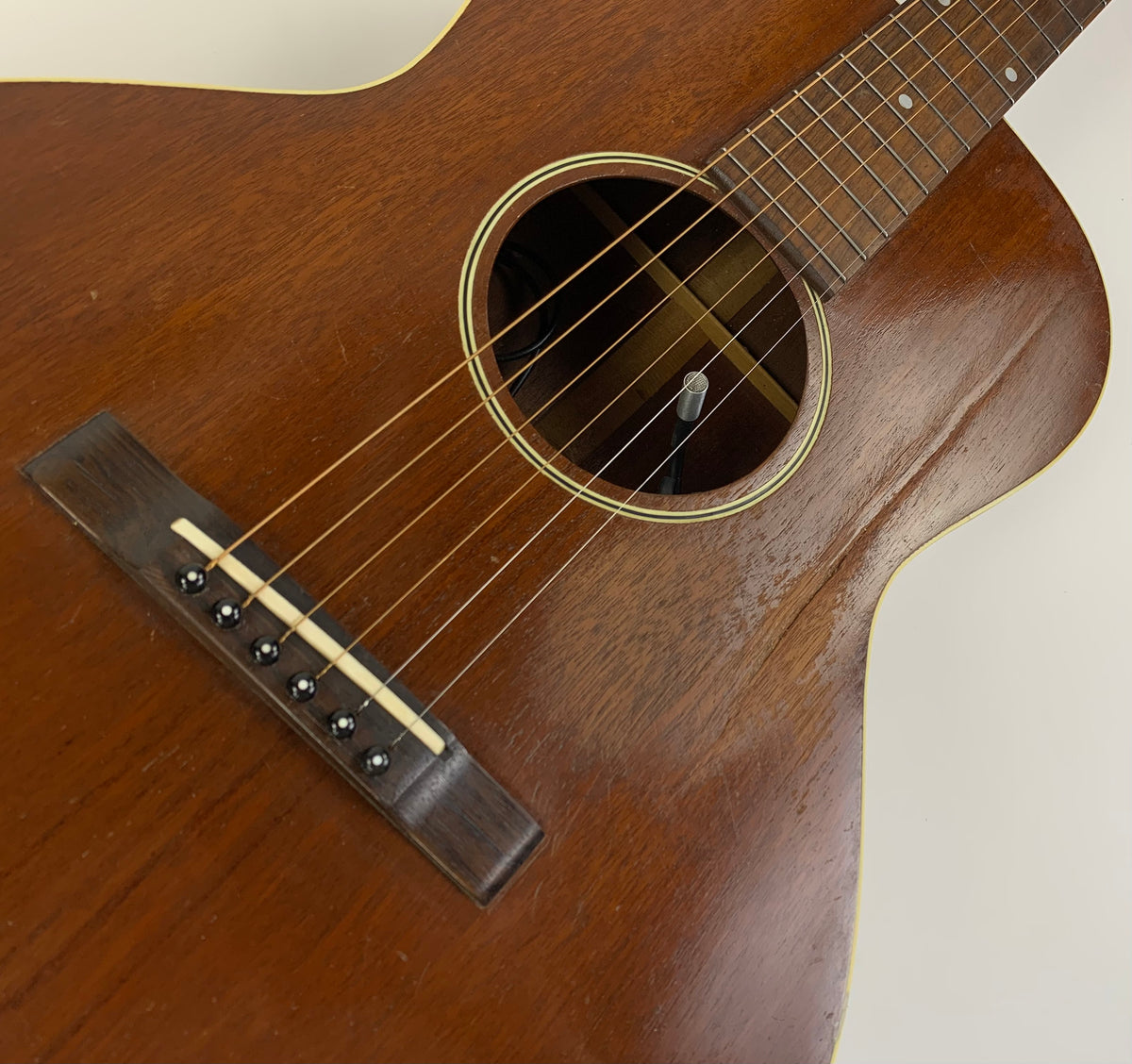 1930 Gibson L-0 All Mahogany 12-Fret Pre-War Small Body Acoustic Flat Top Guitar Plays Great!