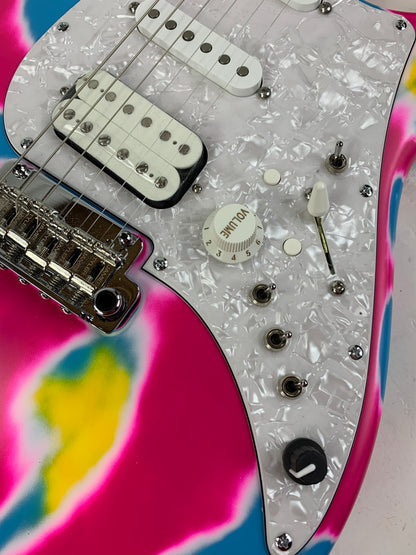 2025 James Tyler USA Studio Elite Vice Vomit Shmear LA SWITCHES Matching Headstock