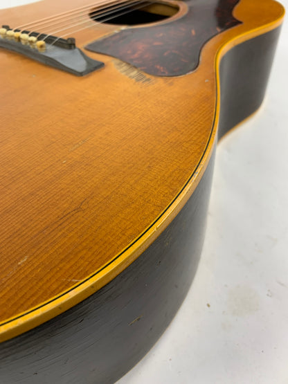 1963 Gibson J-50 ADJ Natural Vintage Acoustic Dreadnought Guitar SOUNDS GREAT!