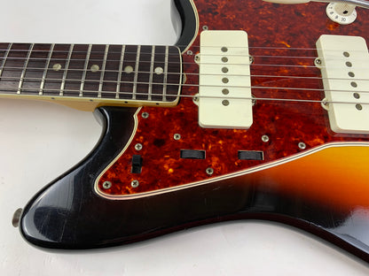 1966 Fender Jazzmaster Sunburst w Original Case CLEAN Vintage Guitar Dots and Bound!