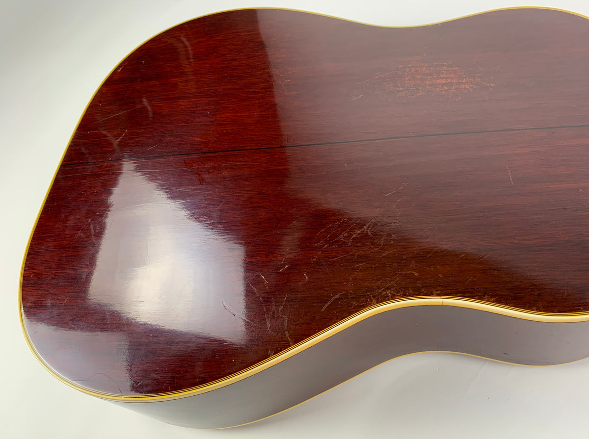 1959 Gibson Country & Western Vintage Acoustic Dreadnought Guitar SJN Southern Jumbo Natural Slope Shoulder