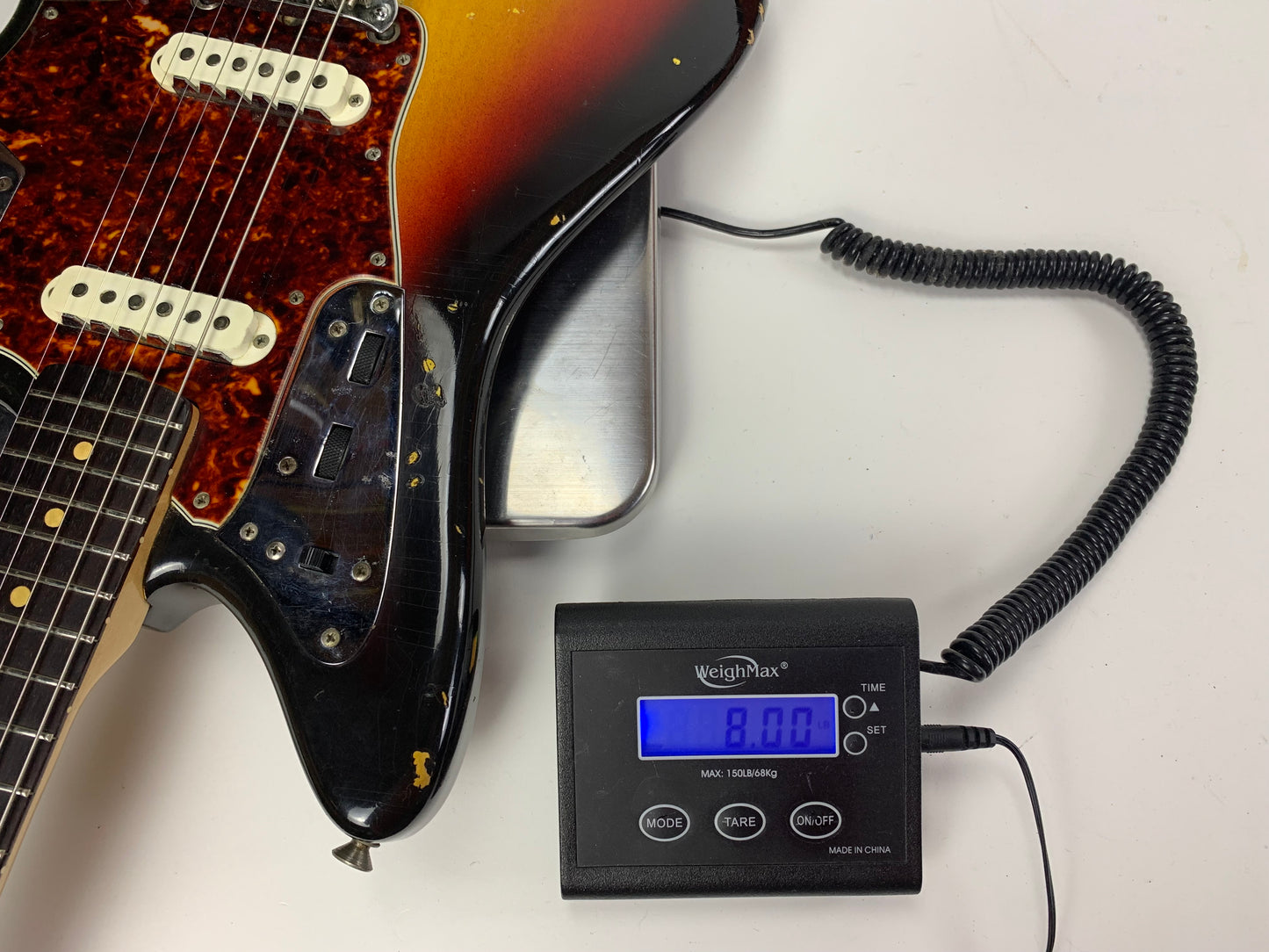 1963 Fender Jaguar Sunburst w Original Case | Pre-CBS Offset CLEAN Vintage Guitar