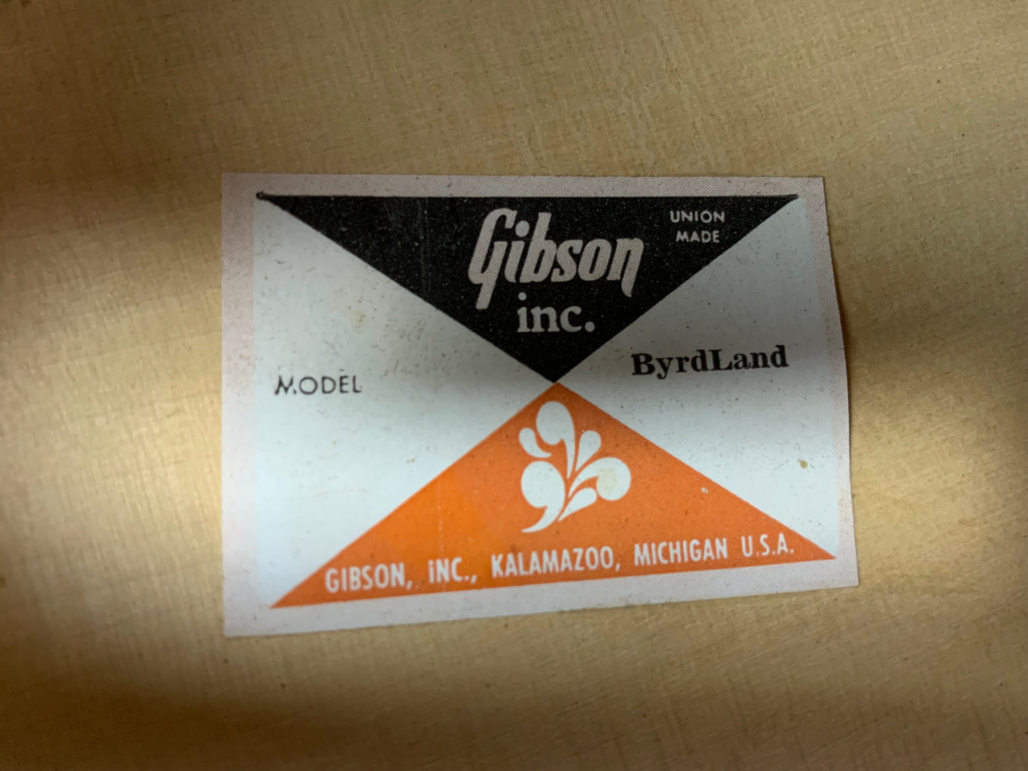 Gibson Byrdland Thinline Hollowbody Archtop Electric Guitar 1978 Tobacco Sunburst Vintage 1970s l5
