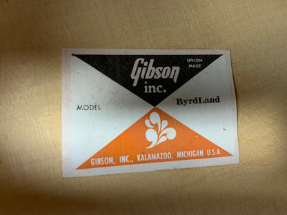 Gibson Byrdland Thinline Hollowbody Archtop Electric Guitar 1978 Tobacco Sunburst Vintage 1970s l5