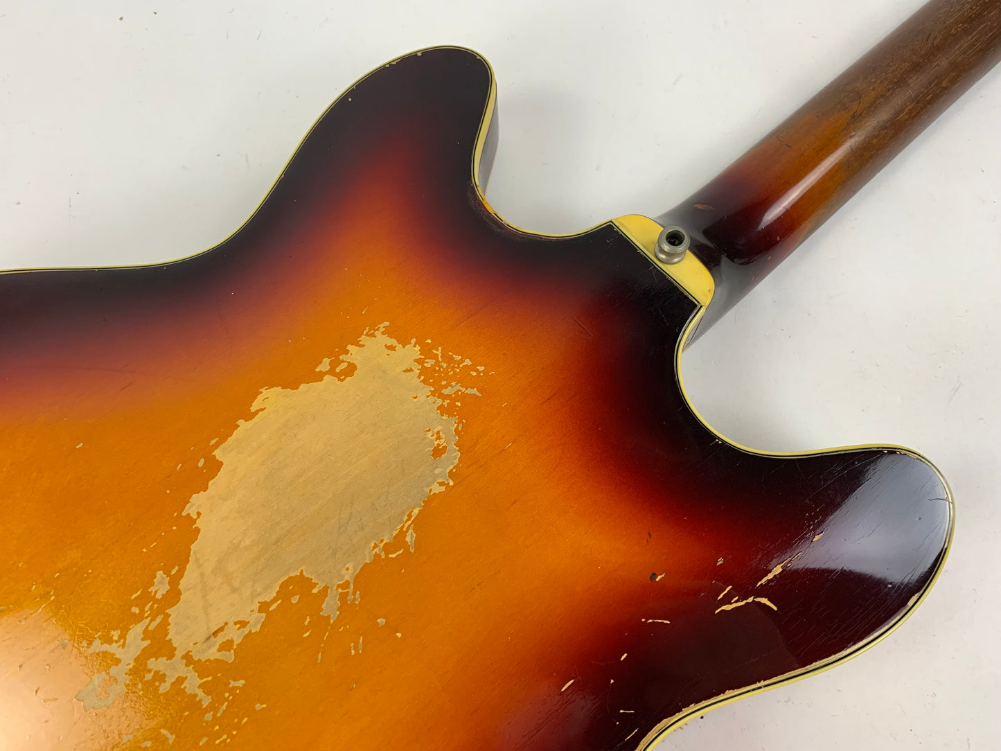 1965 Guild Starfire Bass Sunburst Hagstrom Bi-Sonic Pickup, Sounds Great!