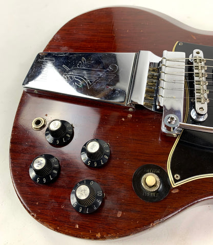 1968 Gibson SG Standard Cherry Red w Original Hard Case 1960s Vintage Guitar