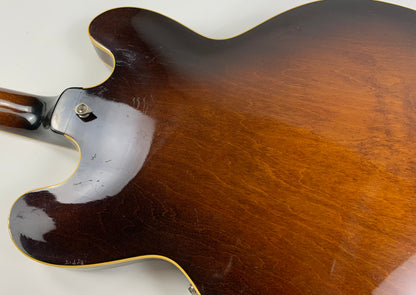 1983 Gibson ES-335 Dot Reissue Tobacco Sunburst | Tim Shaw Humbuckers, Plays And Sounds Great!