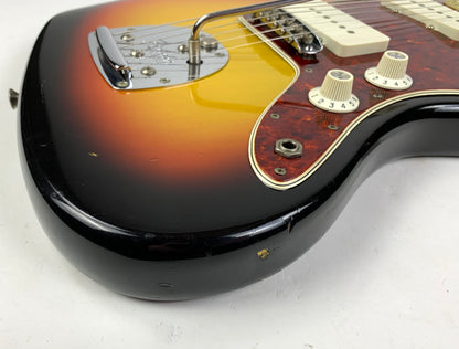 1966 Fender Jazzmaster Sunburst w Original Case CLEAN Vintage Guitar Dots and Bound!