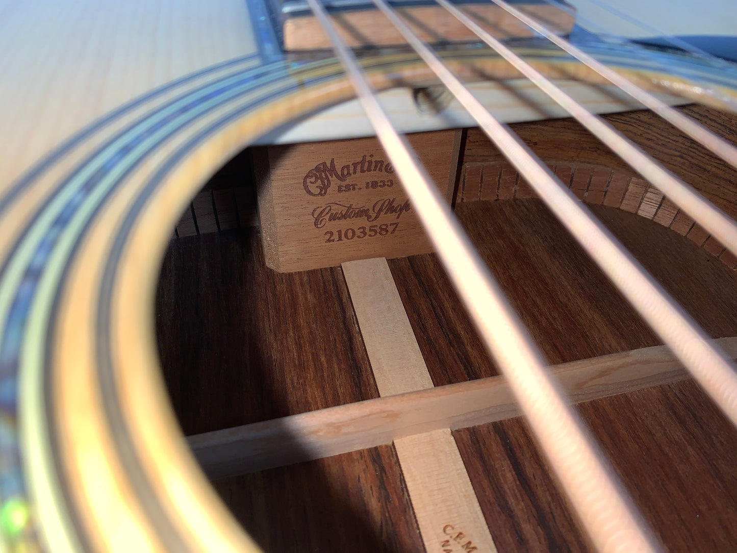 Martin Custom Shop D-45 TREE OF LIFE Cocobolo  Adirondack VTS w Paua Pearl