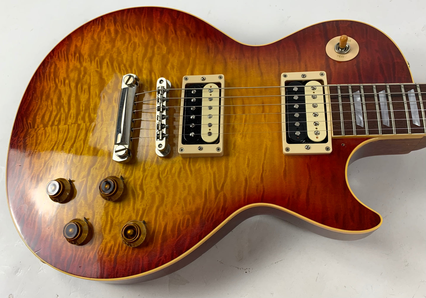 2001 Gibson Custom Shop 1959 Les Paul Standard Reissue KILLER TOP Cherry Sunburst R9 59 Historic