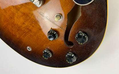 1983 Gibson ES-335 Dot Reissue Tobacco Sunburst | Tim Shaw Humbuckers, Plays And Sounds Great!