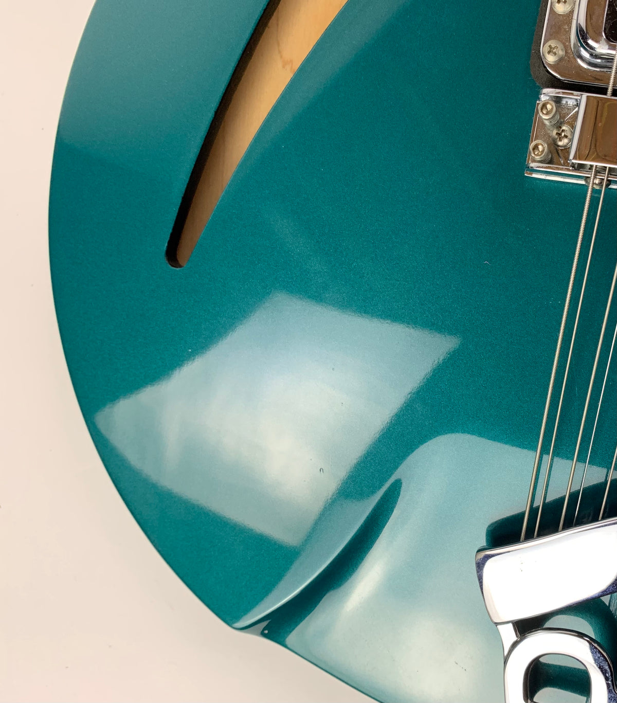 2000 Rickenbacker 330/12 Turquoise 12-String Electric HollowBody Guitar W Original Hard Case