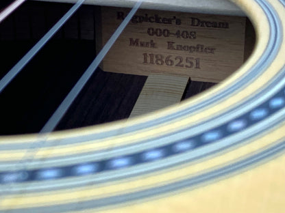 2006 Martin 000-40S Mark Knopfler Ragpicker's Dream Signature Edition - 000-45S, Signed Label