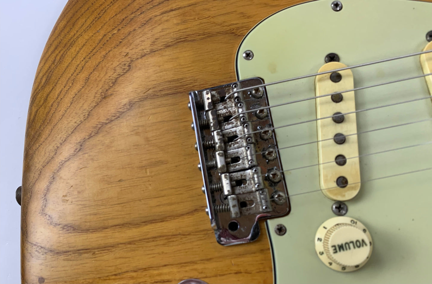 1960 Fender Stratocaster Ash Body Slab Board | Vintage Strat w Original Hard Case, Blond