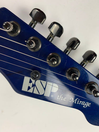 1983 ESP Japan The Mirage Blue Super Strat! MIJ Great Quality Guitar!