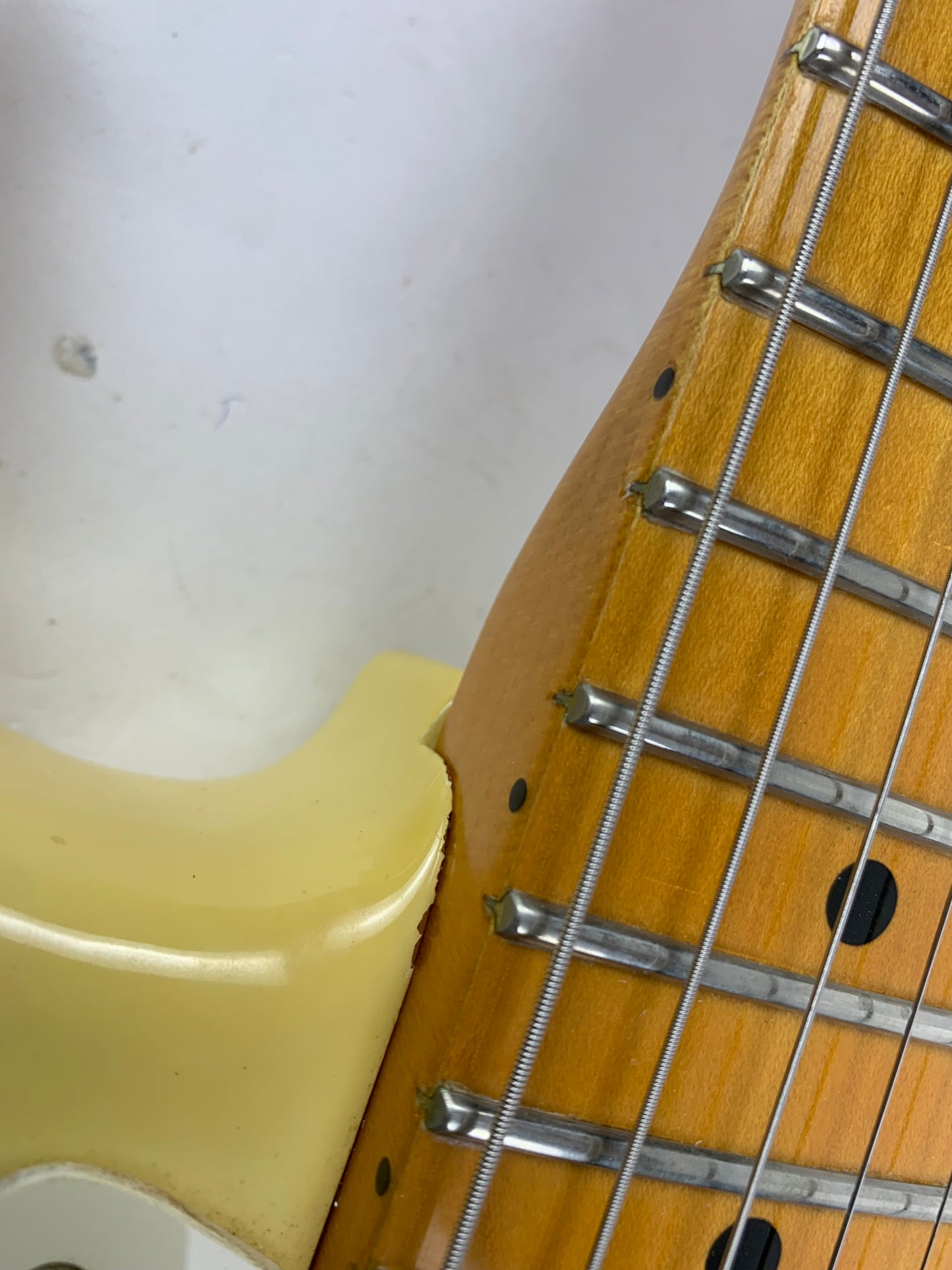 1982 Fender '57 American Vintage Reissue Fullerton Stratocaster 1957 Olympic White RED BOBBIN PICKUPS Very Early RI! AVRI