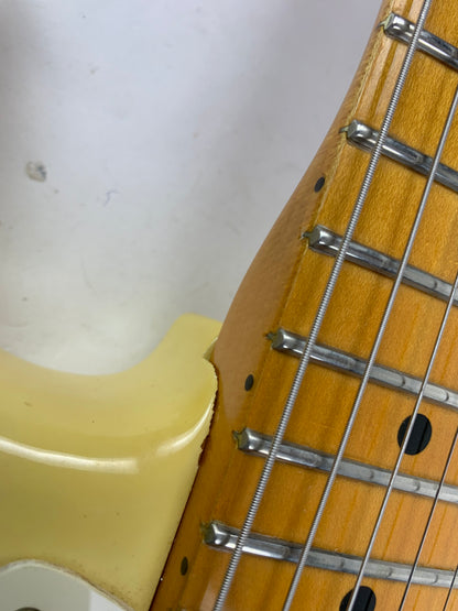 1982 Fender '57 American Vintage Reissue Fullerton Stratocaster 1957 Olympic White RED BOBBIN PICKUPS Very Early RI! AVRI