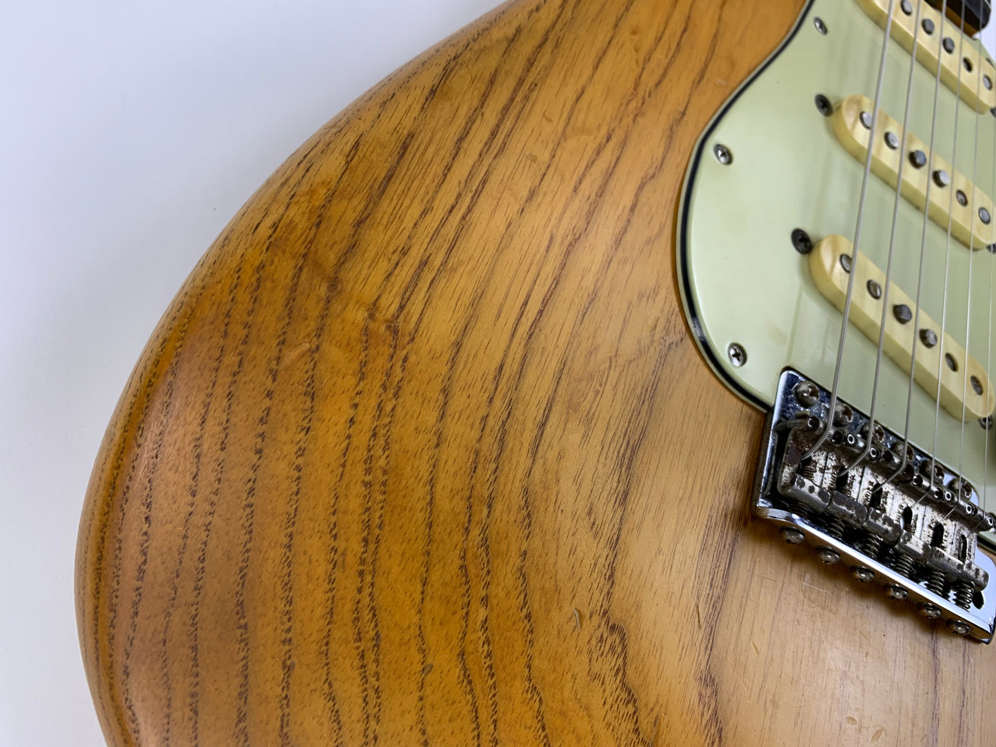 1960 Fender Stratocaster Ash Body Slab Board | Vintage Strat w Original Hard Case, Blond