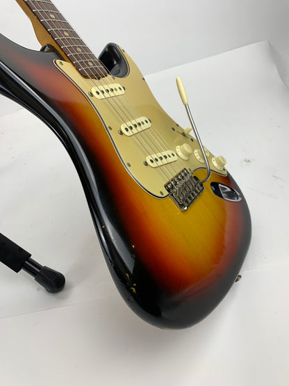 1965 Fender Stratocaster Sunburst | 100% Original, Earlier Pre-CBS Specs, Green Guard!