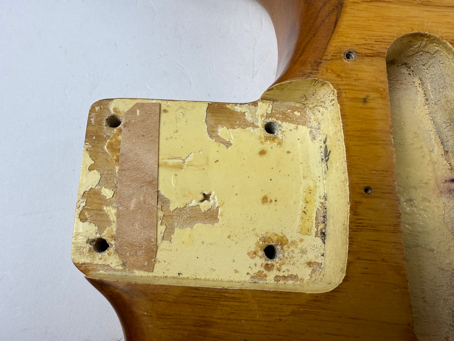 1960 Fender Stratocaster Ash Body Slab Board | Vintage Strat w Original Hard Case, Blond