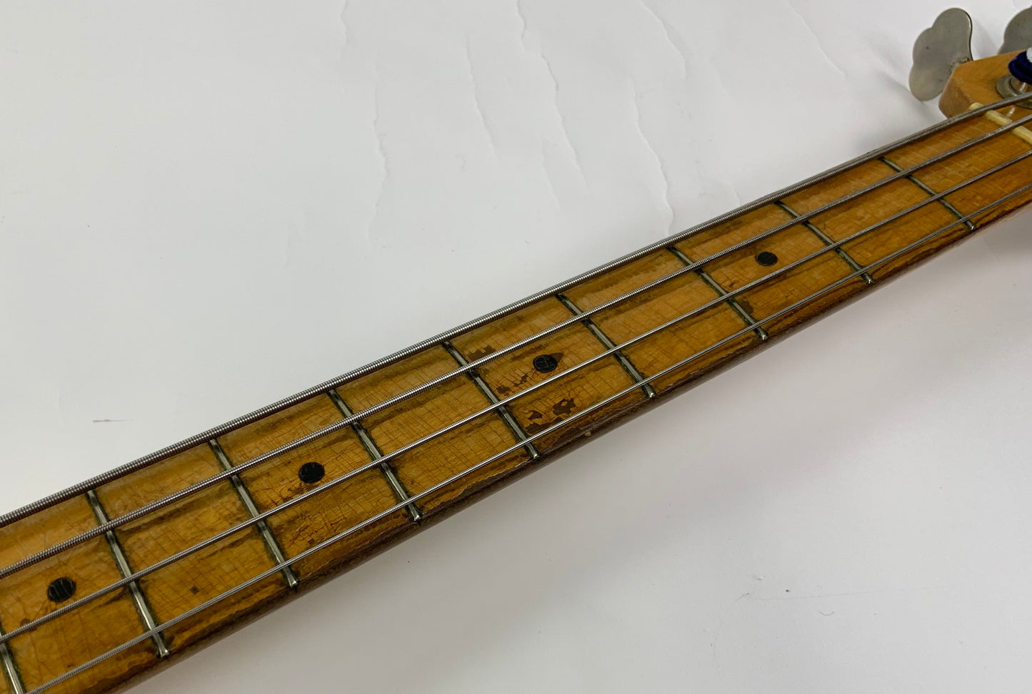 1959 Fender Precision Bass Anodized Gold Guard Sunburst 100% Original Vintage Maple Neck