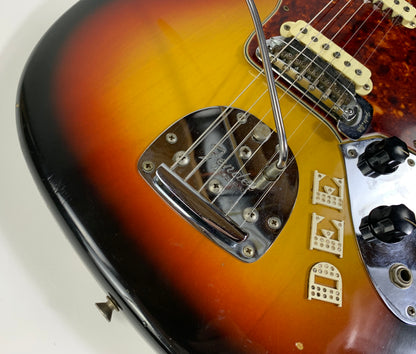 1965 Fender Jaguar Sunburst w Original Case L-Series Vintage Guitar