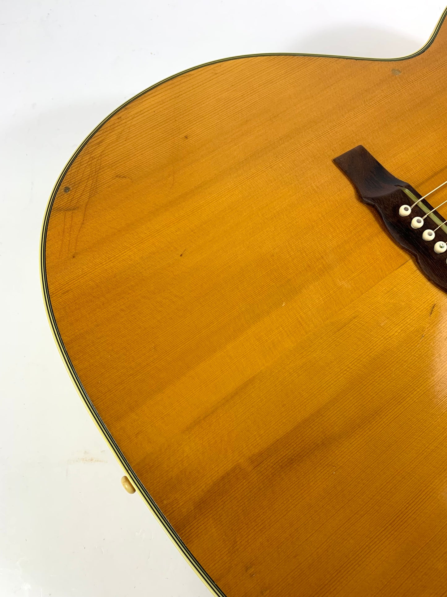 1968 Guild F-50 Natural Jumbo Flattop Jumbo Acoustic Guitar Figured Maple Vintage HOBOKEN MASTERPIECE