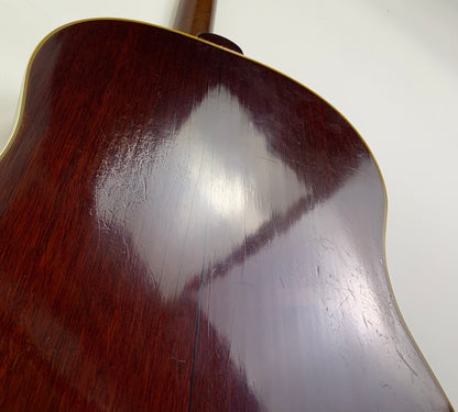 1959 Gibson Country & Western Vintage Acoustic Dreadnought Guitar SJN Southern Jumbo Natural Slope Shoulder