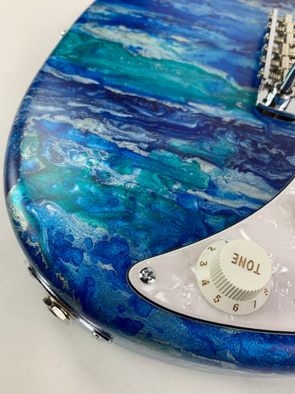 2025 James Tyler USA Studio Elite HD P Arctic Shmear | Super Strat MINT!