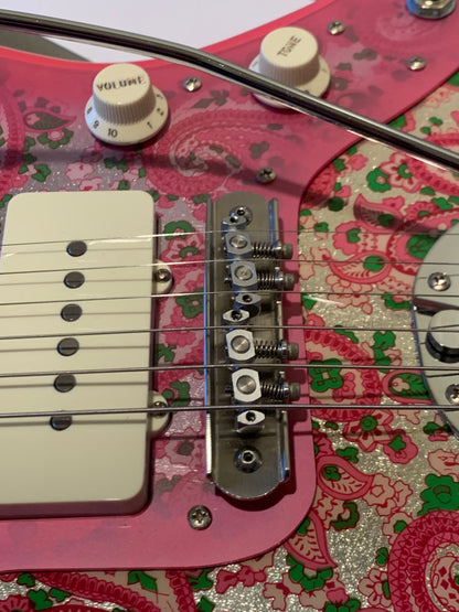 2017 Fender Japan FSR Traditional '60s Jazzmaster Pink Paisley Red MIJ | Mastery Bridge