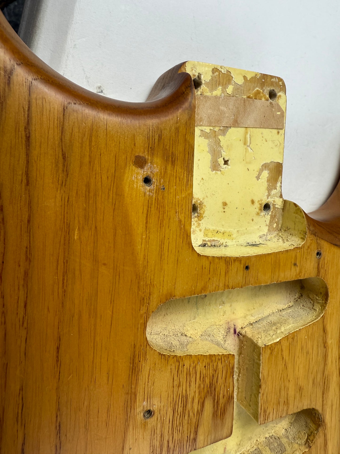 1960 Fender Stratocaster Ash Body Slab Board | Vintage Strat w Original Hard Case, Blond