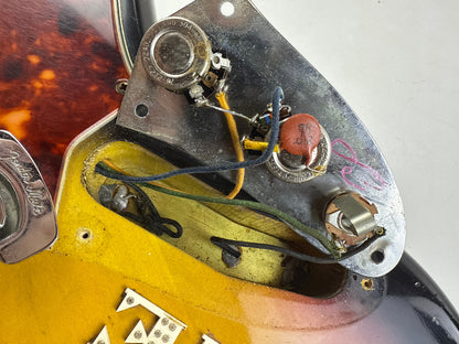 1965 Fender Jaguar Sunburst w Original Case L-Series Vintage Guitar