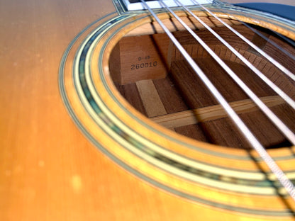 1970 Martin D-45 Acoustic Dreadnought Vintage Guitar ONE OWNER Scalloped