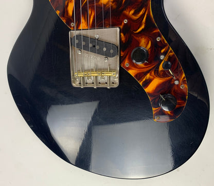 2025 Collings 71 Tele Black Aged Tortoise Guard NAMM GUITAR Electric Guitar | RON ELLIS PICKUPS, Hand-Poured Tortoise Guard