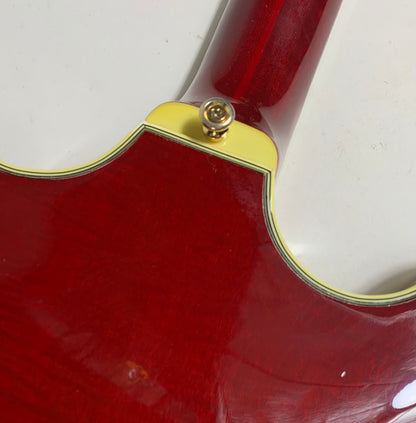 1967 Guild Starfire VI Cherry Red w Original Hard Case and Tags | Vintage 1960s Electric Guitar