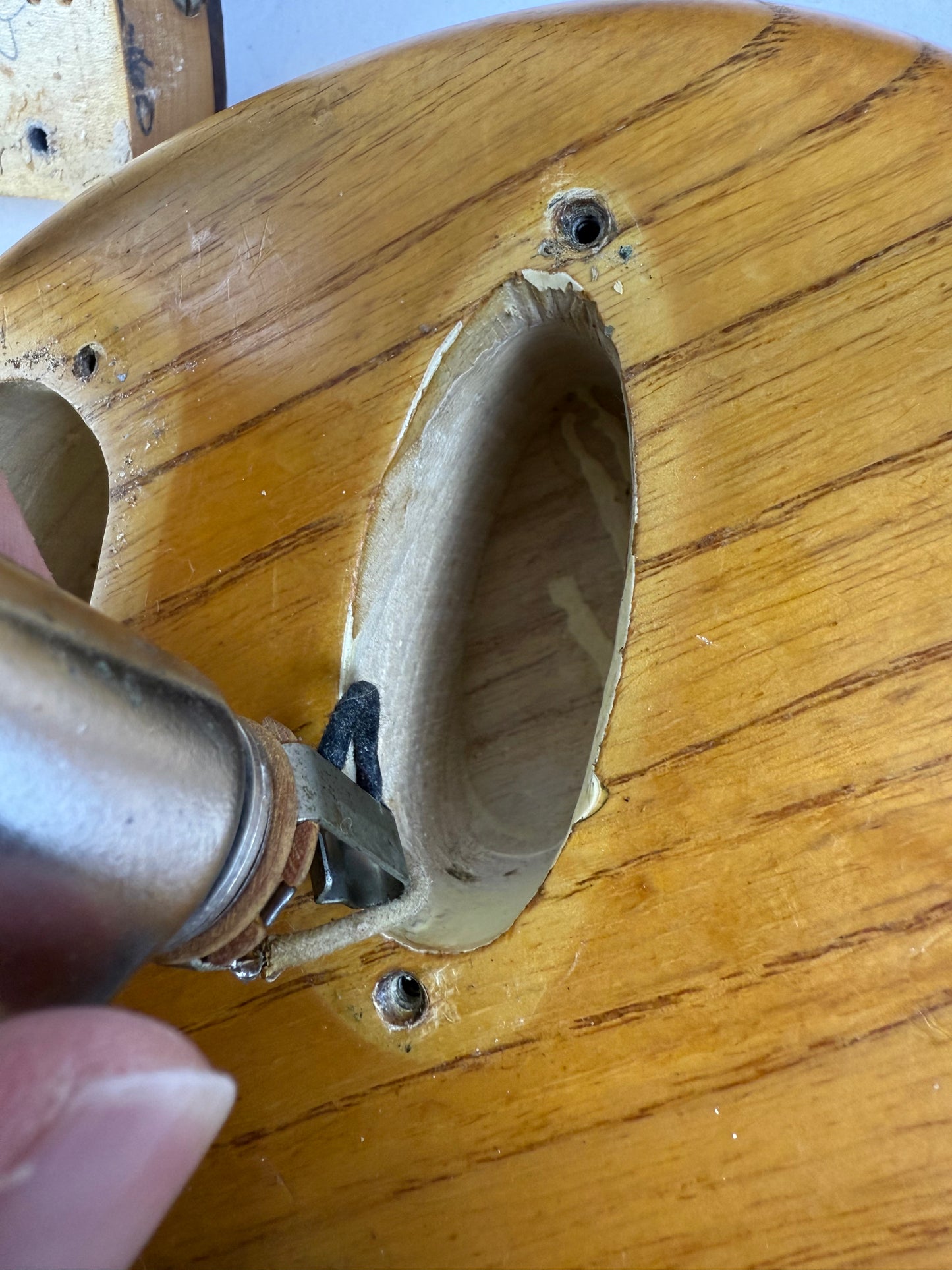 1960 Fender Stratocaster Ash Body Slab Board | Vintage Strat w Original Hard Case, Blond