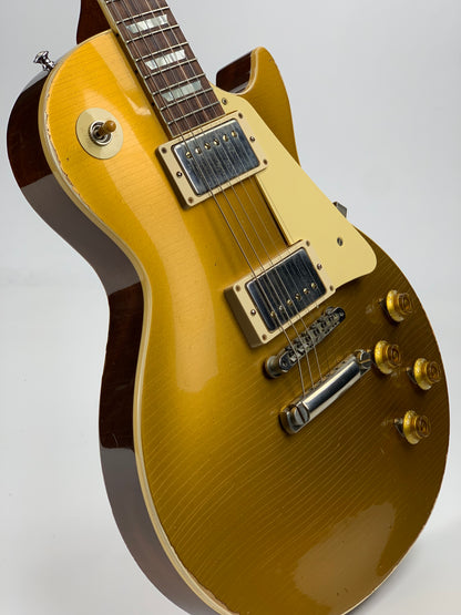 2018 Gibson Custom Shop '57 Les Paul Standard Goldtop HEAVY AGED! 1957 Historic Reissue r7, pre murphy lab