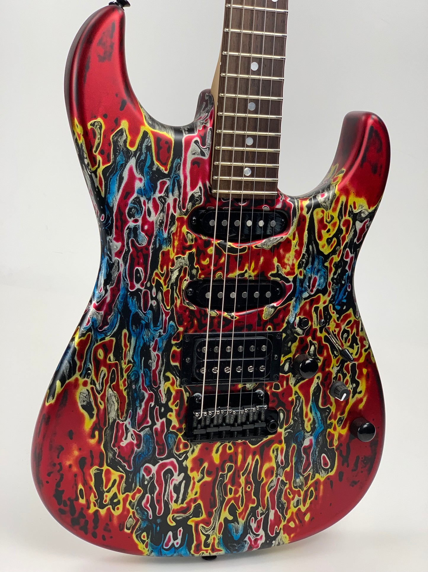 2023 James Tyler USA Studio Elite HD Burning Water | SE-HD Matching Headstock, BIABA Logo! MINTY!