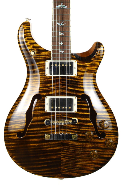 2024 PRS Wood Library McCarty 594 Hollowbody II Brazilian Rosewood Yellow Tiger 10 Top
