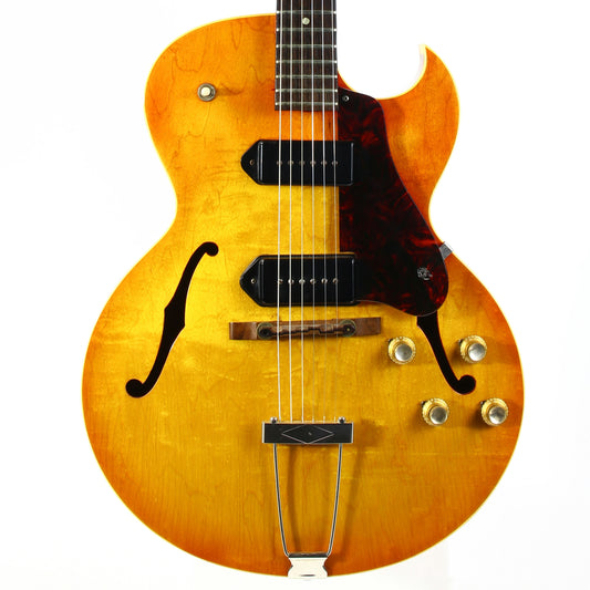 1964 Gibson ES-125TDC Dual P90 Pickups Thinline Vintage Hollowbody Guitar George Thoroughgood