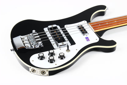 2001 Rickenbacker 4003 FL Fretless Jetglo Black | Rare Model