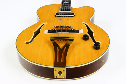 Ibanez PM3C NAL Pat Metheny Archtop Electric Charlie Christian Pickup Natural