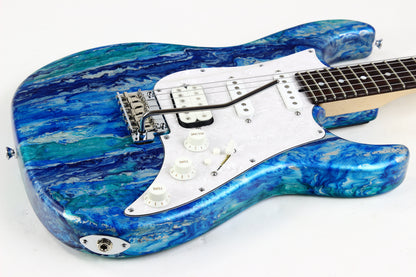 2025 James Tyler USA Studio Elite HD P Arctic Shmear | Super Strat MINT!