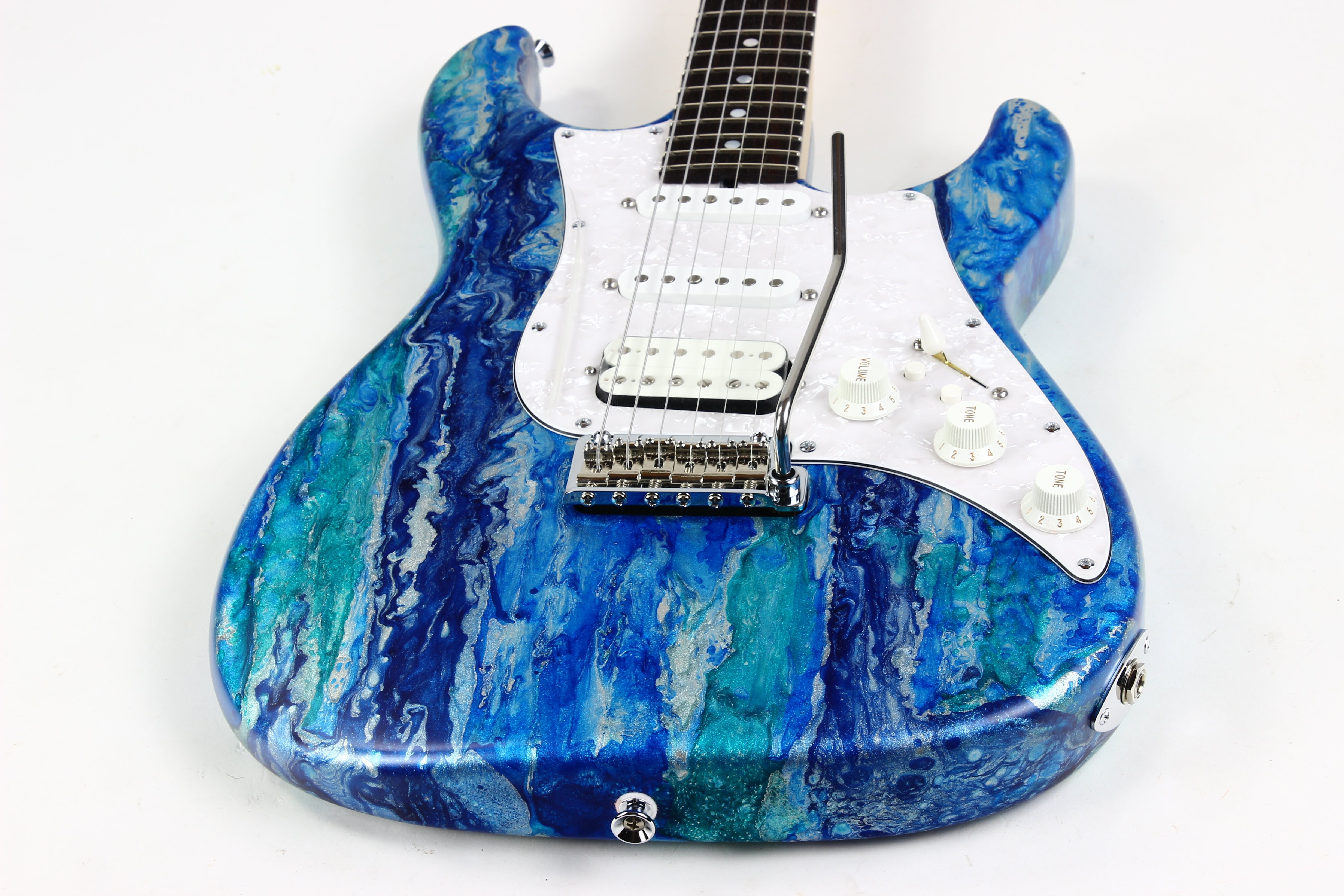 2025 James Tyler USA Studio Elite HD P Arctic Shmear | Super Strat